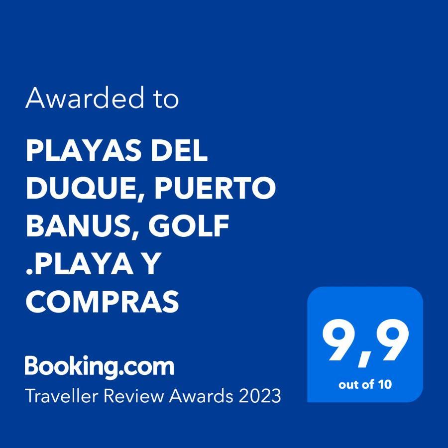 Playas Del Duque, Puerto Banus, Golf .Playa Y Compras Marbella Exterior foto